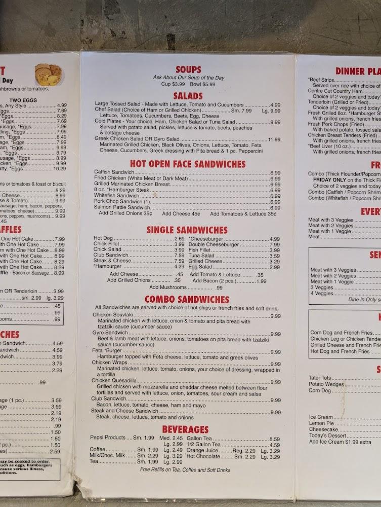 T-Ville Diner Menu image 4